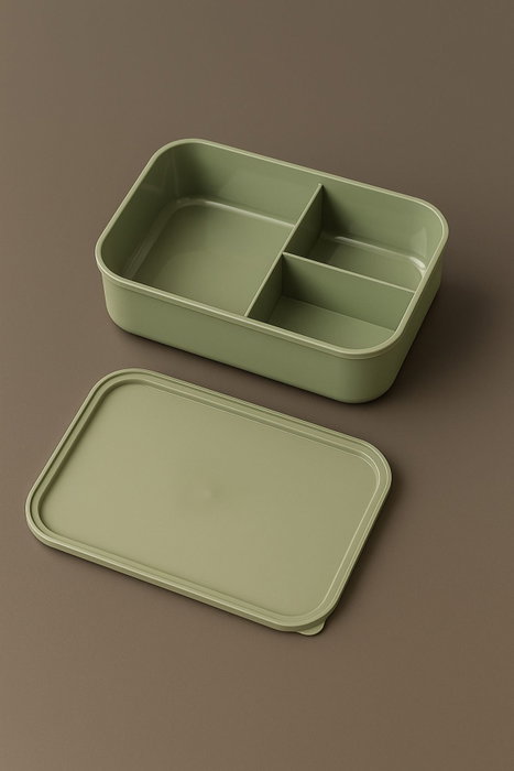Hermia Set de Cajas de Almuerzo de 2 Piezas Verde y Amarillo